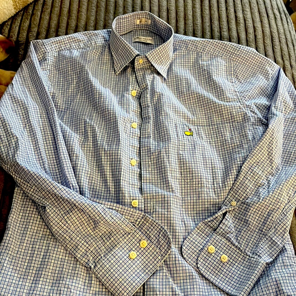 Peter Millar Masters Button Down. - image 1